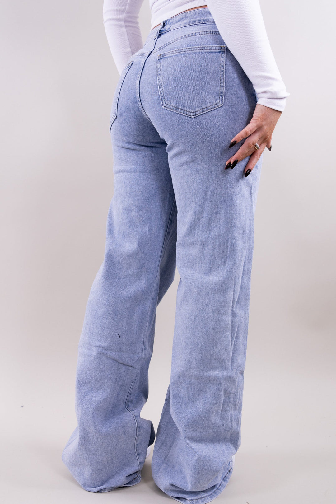 Lea mid waist jeans tall - stretch