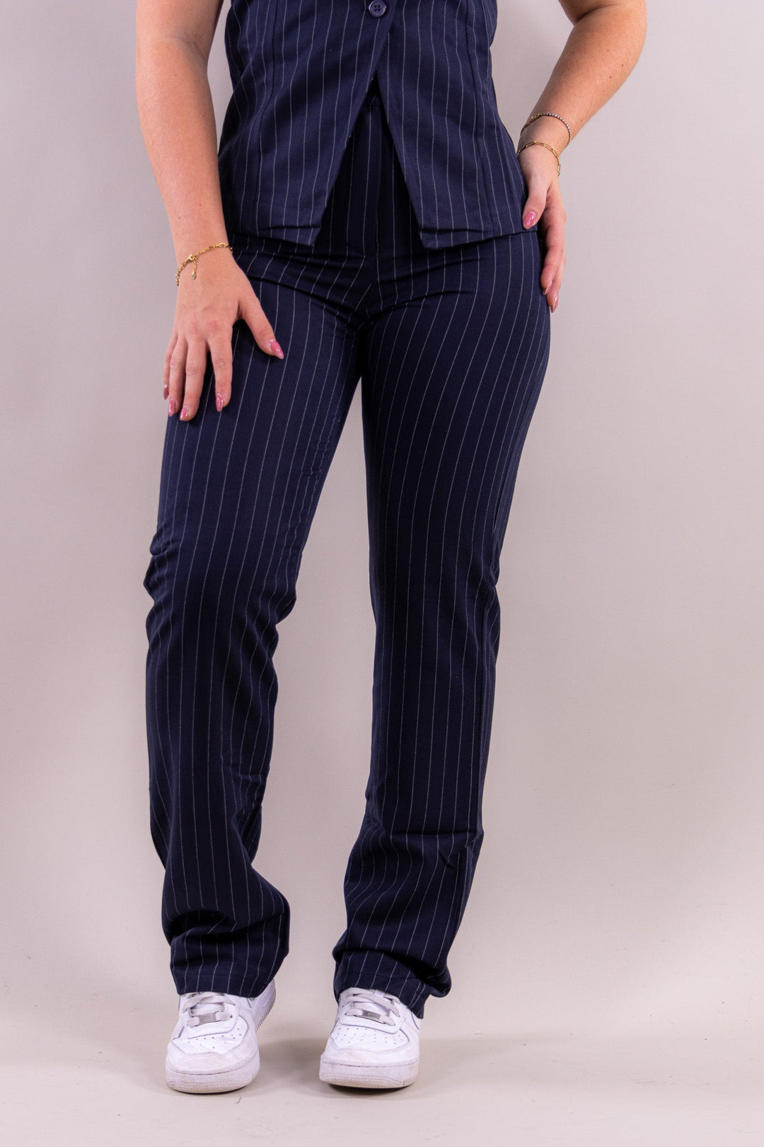 Liva striped pantalon